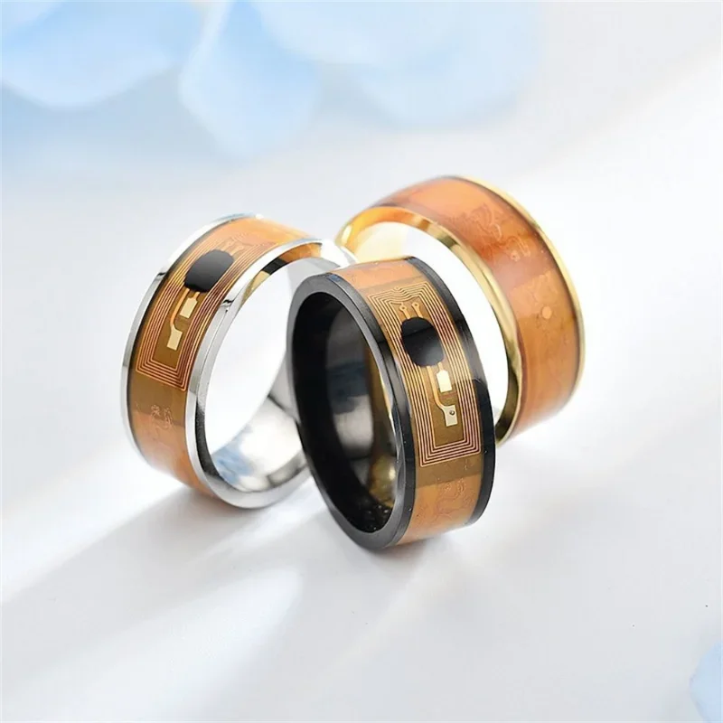 Multifunctionele NFC-ring Magic Smart Ring Waterdichte intelligente slijtage voor Android Windows-telefoons Apparatuur Vinger digitale ring