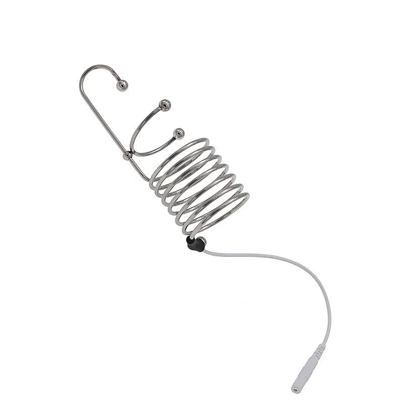 Medical Themed Toys Prince Wand Electric Shock Catheter Urethral Sound Pulse Massage Penis Plug Insertion Rods Sex Toys For Men image 3
