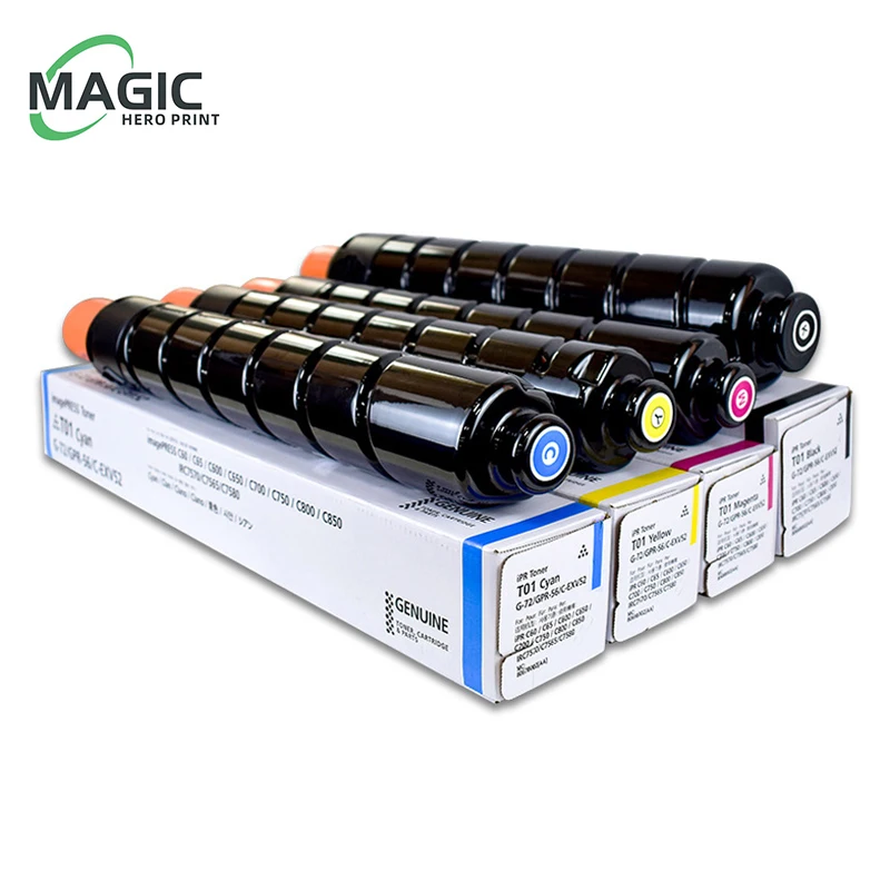 T01 T07 NPG72 Color Toner Cartridge for Canon IPR C65 C60 C600 C650 C700 C750 C800 C850 DX C7770i C7780i C7765i C7260 C7270 7280