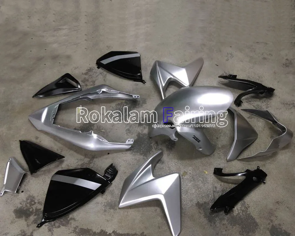 

Для мотоцикла Honda CB1000R 2008-2015: Обтекатель (серебристо-черный), запчасти для мотоциклов