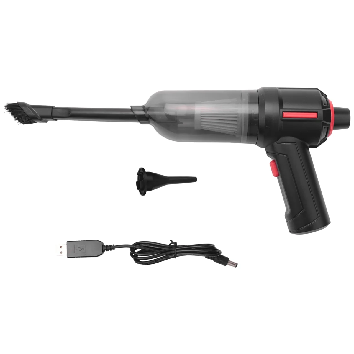 

A78E-3-In-1 Computer Vacuum, Compressed Air Duster Blower, Portable Handheld Vacuum Cleaner Cordless Rechargeable