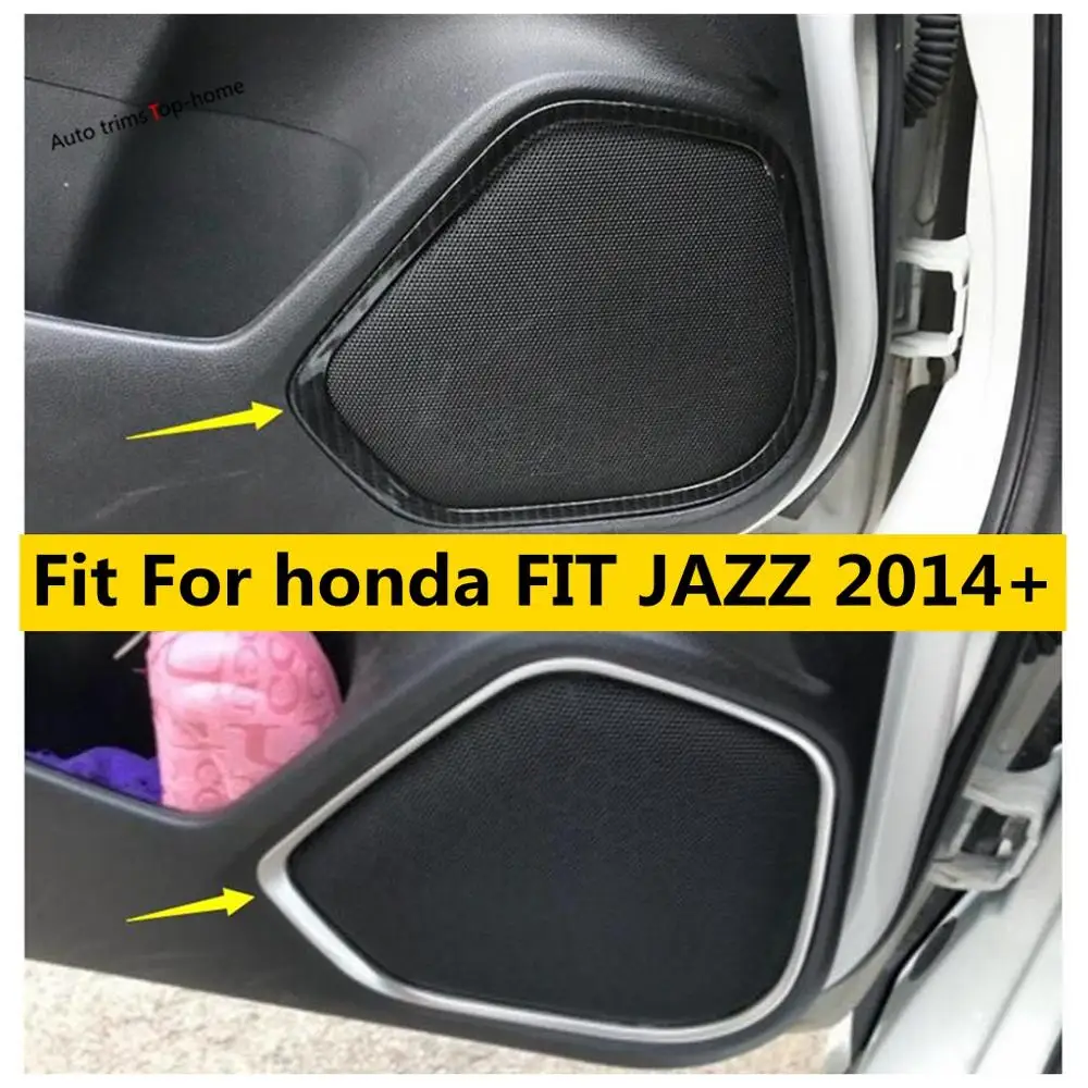 

Inner Door Tweeter Stereo Speaker Audio Sound Loudspeaker Cover Trim Fit For Honda FIT JAZZ 2014 - 2019 Car Accessories