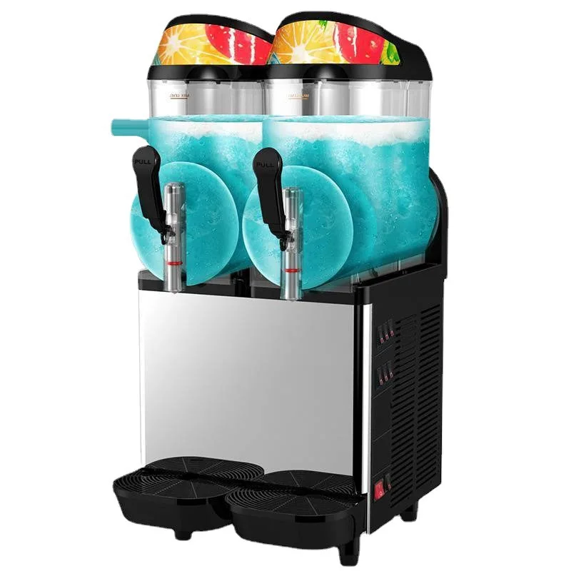 

Commercial frozen sludge ice machine