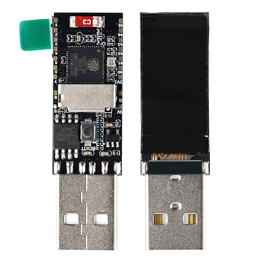 USB ESP32-S3 N16R8 Development Board with 0.96 Inch IPS LCD Display 32-Bit Dual-Core 240MHz 16M Flash WiFi Bluetooth Module