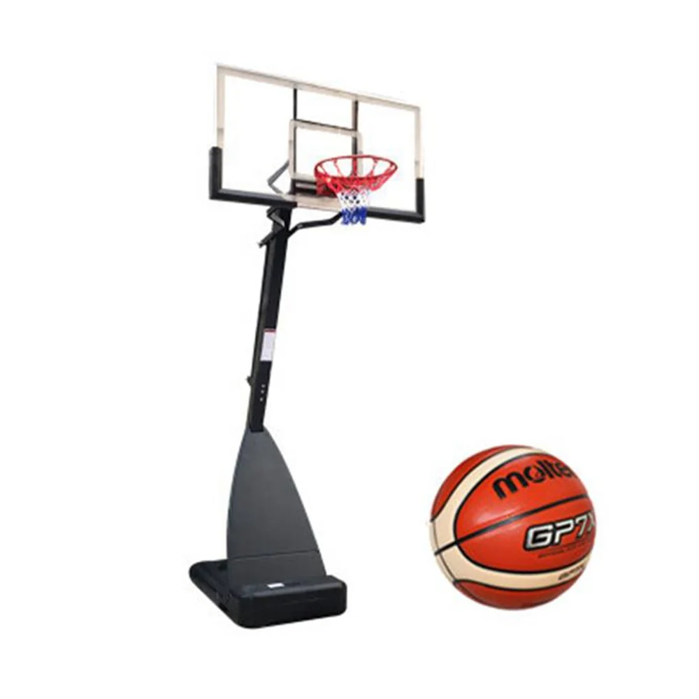 YTYIN حلقة كرة سلة متحركة محمولة مع حامل لمعدات محاضية الأطفال