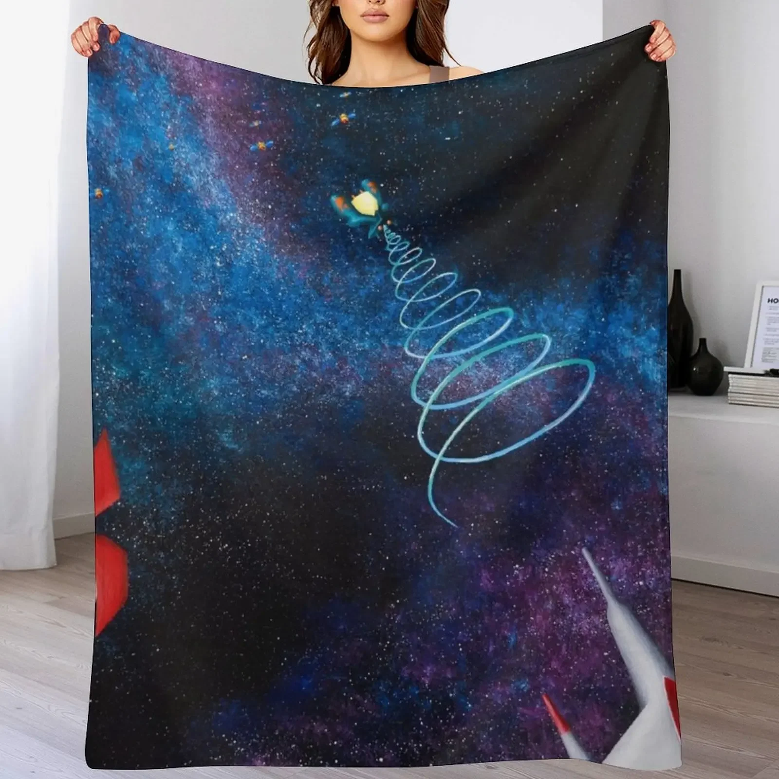 Attack Throw Blanket Tourist Luxury Blankets