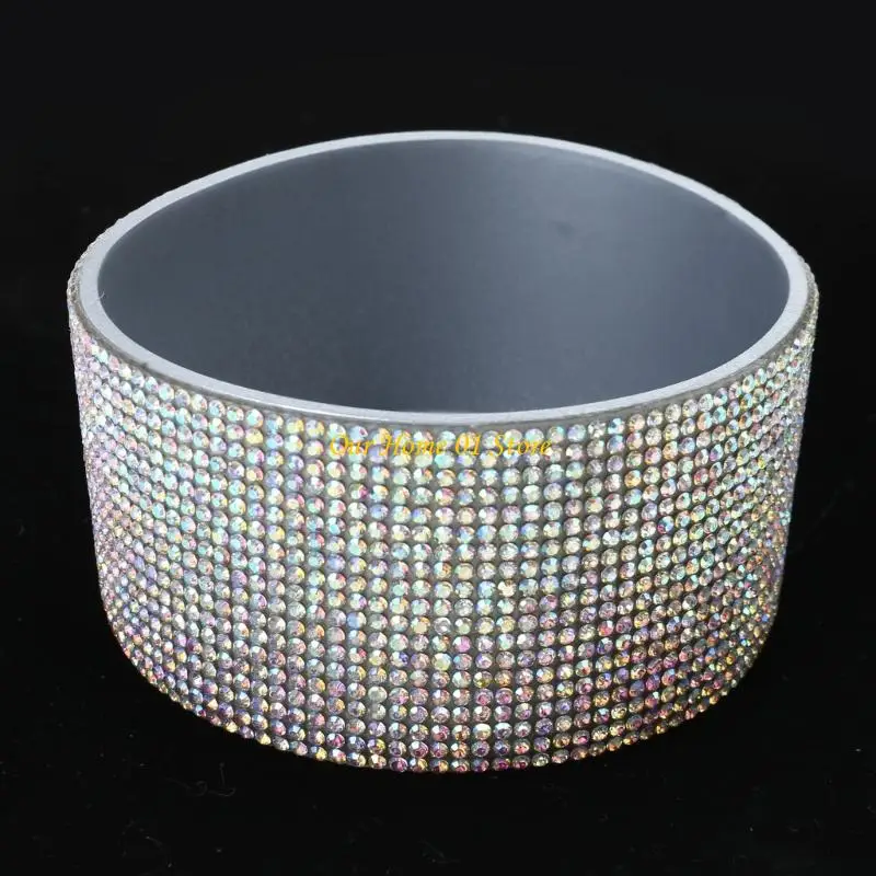 M4YC Water Bottle Bottom Sleeve Cover Diamond Glitter Silicone Boot Water Bottles Bottom AntiSlip Sleeve Easy to Use