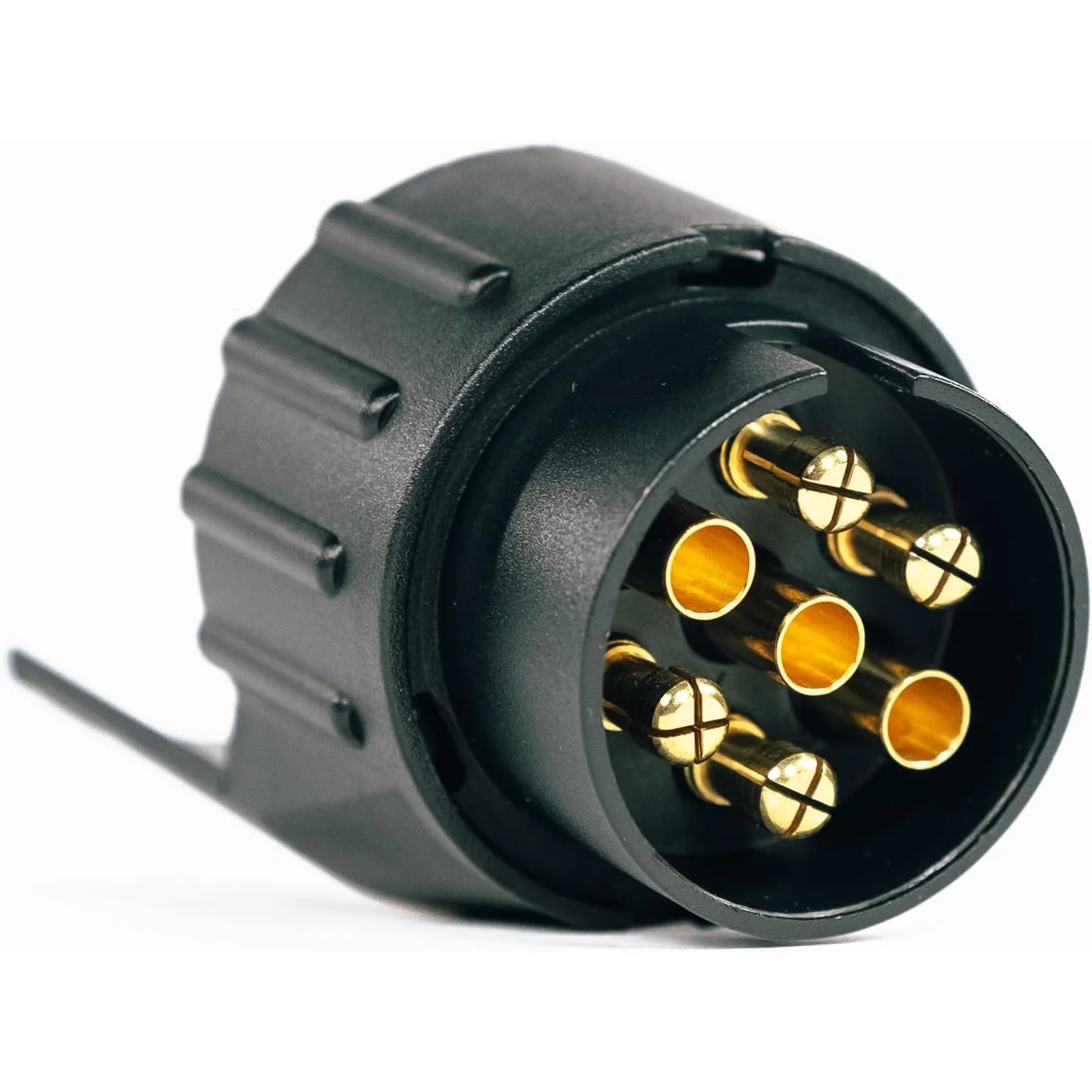 Adaptador enchufe 7 pines a 13 pines impermeable 12V remolque conector - imagen 4
