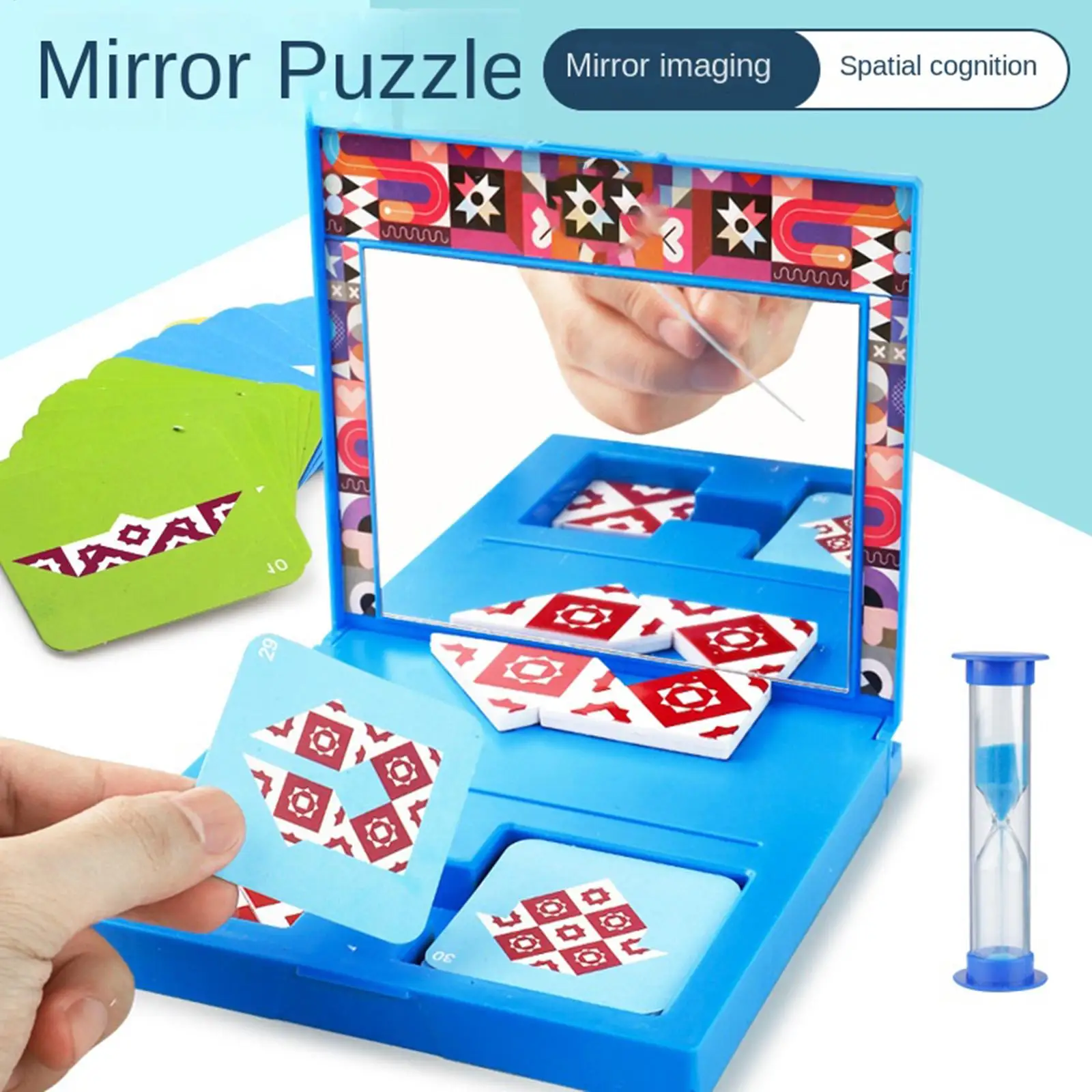 ミラーキューブパズル-空間思考教育ゲーム-脳トレ-ロードトリップ-男の子-女の子-学校-旅行-教室-お土産ギフト