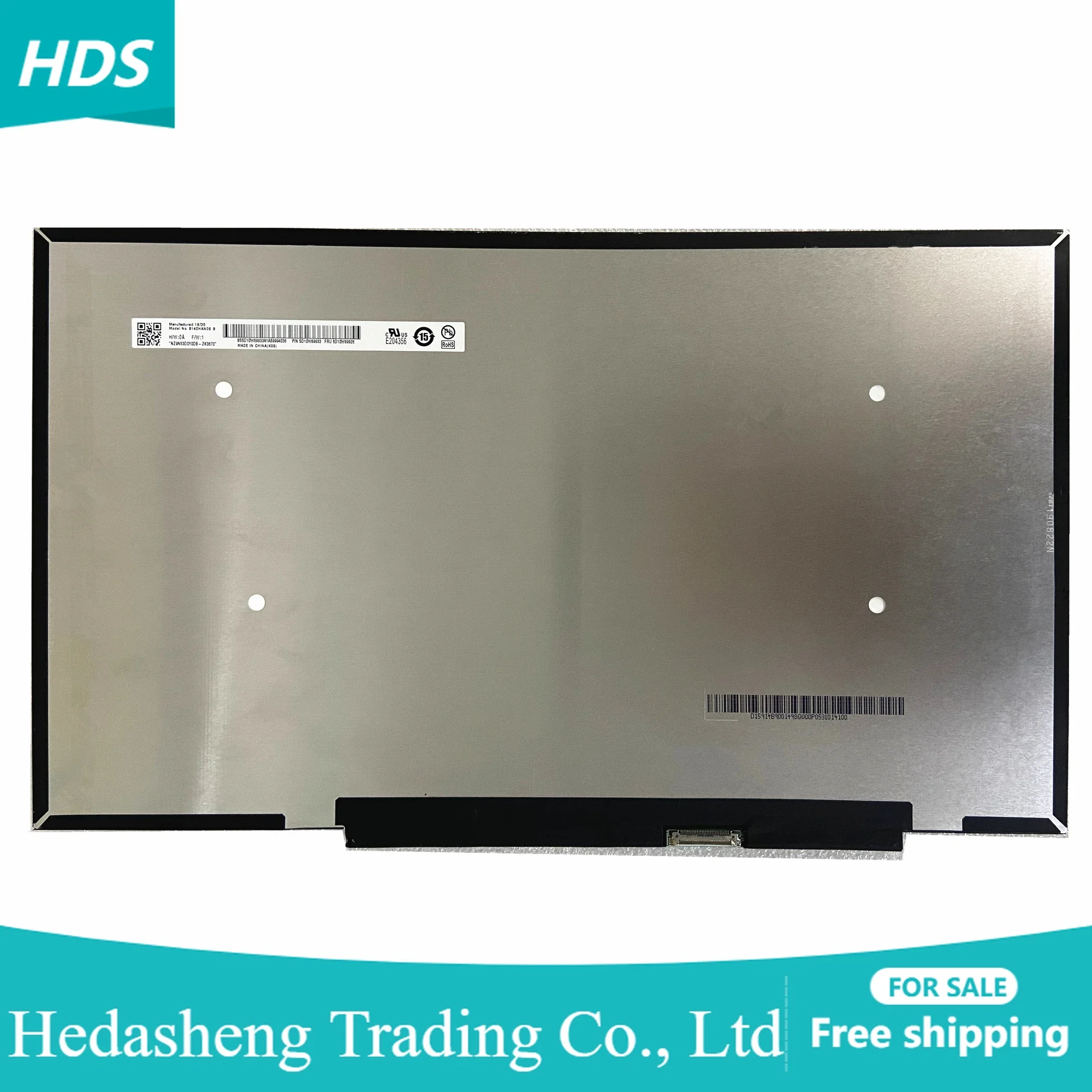 B140HAN06.8 B140HAN06.2 B140HAN06.B 14.0''Inch 5D11B60376 5D10W69926 30 Pin EDP Matrix LCD Screen