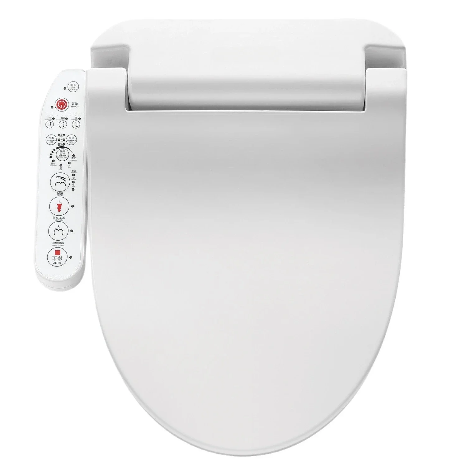 Smart toilet cover Electric cover Full automatic instant flush Heated washer