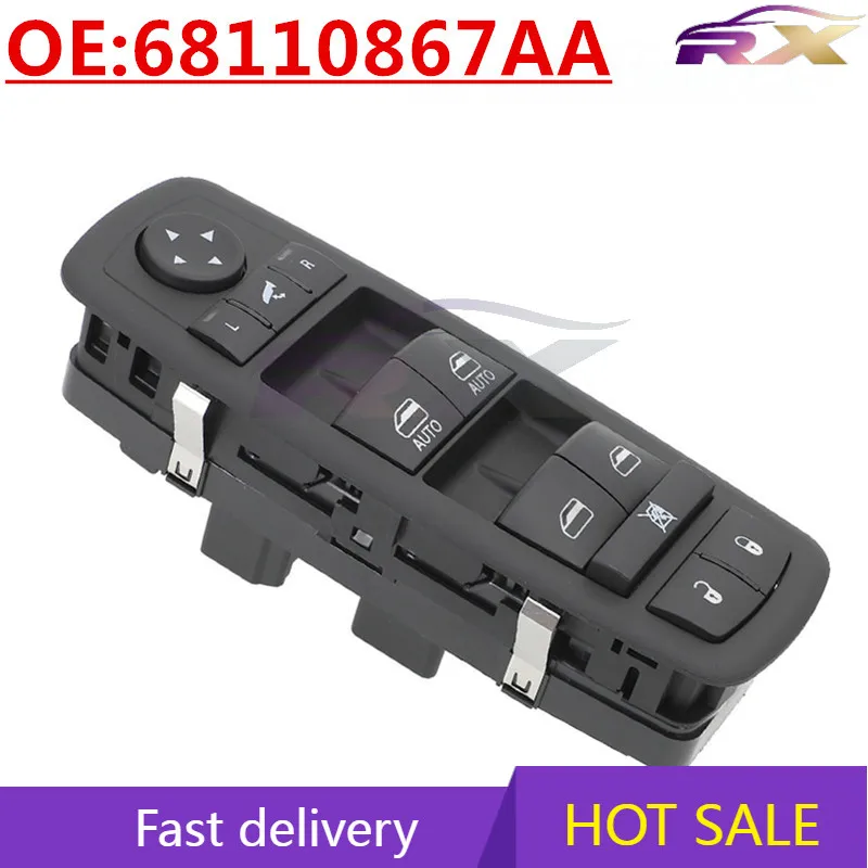 

OEM:68110867AA Suitable for Dodge Chrysler Jeep Glass Lifter Switch Power Window Switch Assembly