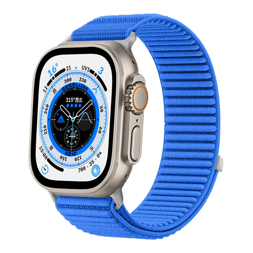 Nylon-Schlaufenarmband für Apple Watch Ultra 3 2 49 mm Band 45 mm 44 mm 41 mm 40 mm 38 Armband iWatch Serie 11 10 42 46 mm 9 8 7 6 SE 5 4 – Detail 11