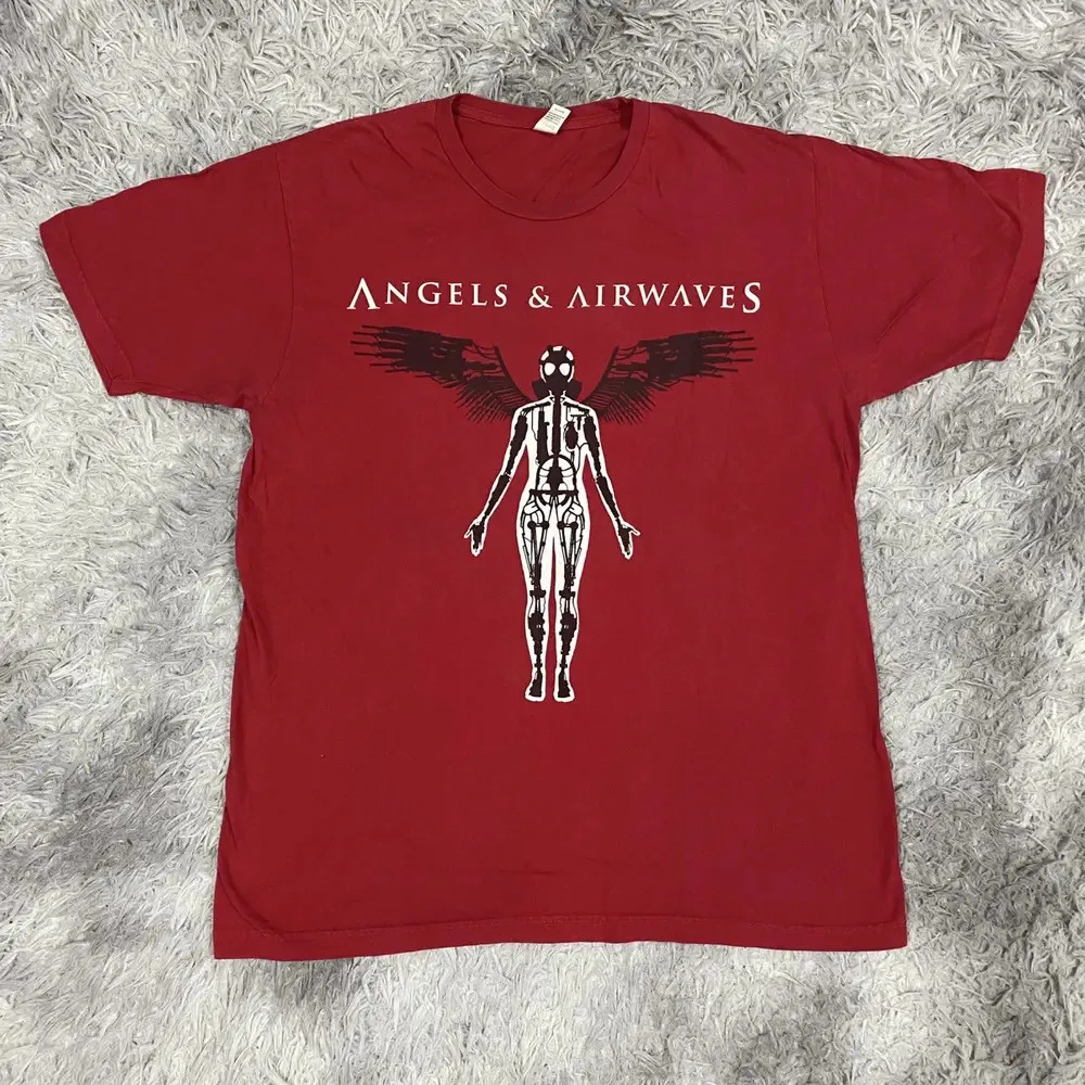 VTG Angels & Airwaves band T-Shirt Short Sleeve Cotton S to 5XL EN344