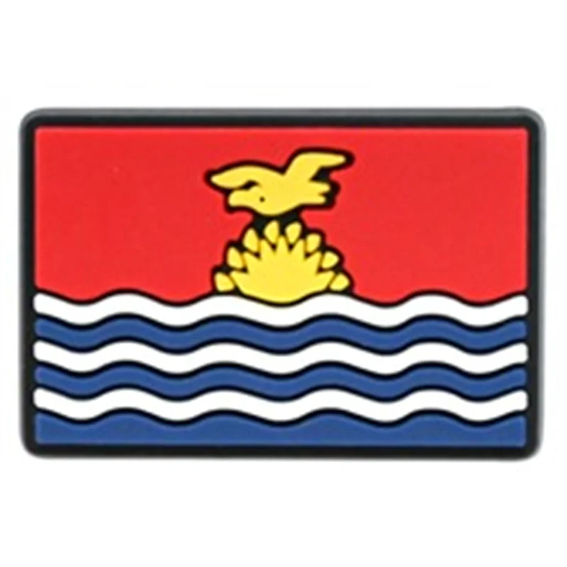 15 قطعة أعلام جديدة موضوع الأحذية السحر نيوزيلندا أستراليا جزر سليمان بالاو ساموا العلم مشبك حذاء الديكور الهدايا