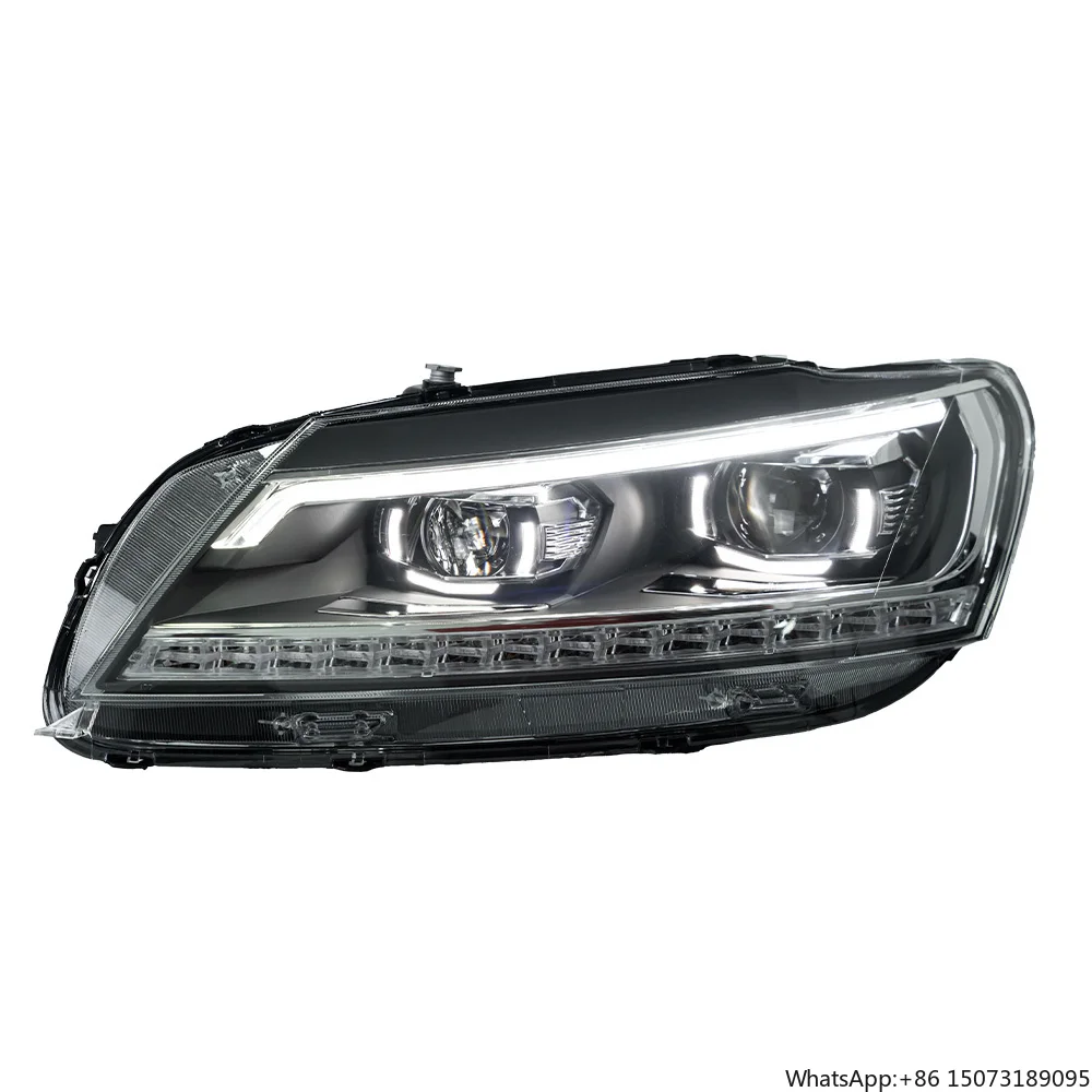 

Car Styling Head Lamp for B7 LED Headlight Projector Lens 2013-2018 US Version Front Drl Automotive Accessories