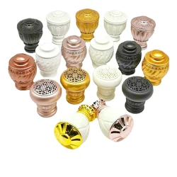 1 pc Curtain Rod Decorative Head Roman Rod Sealing Curtain Accessories home decoration accessories modern curtain track