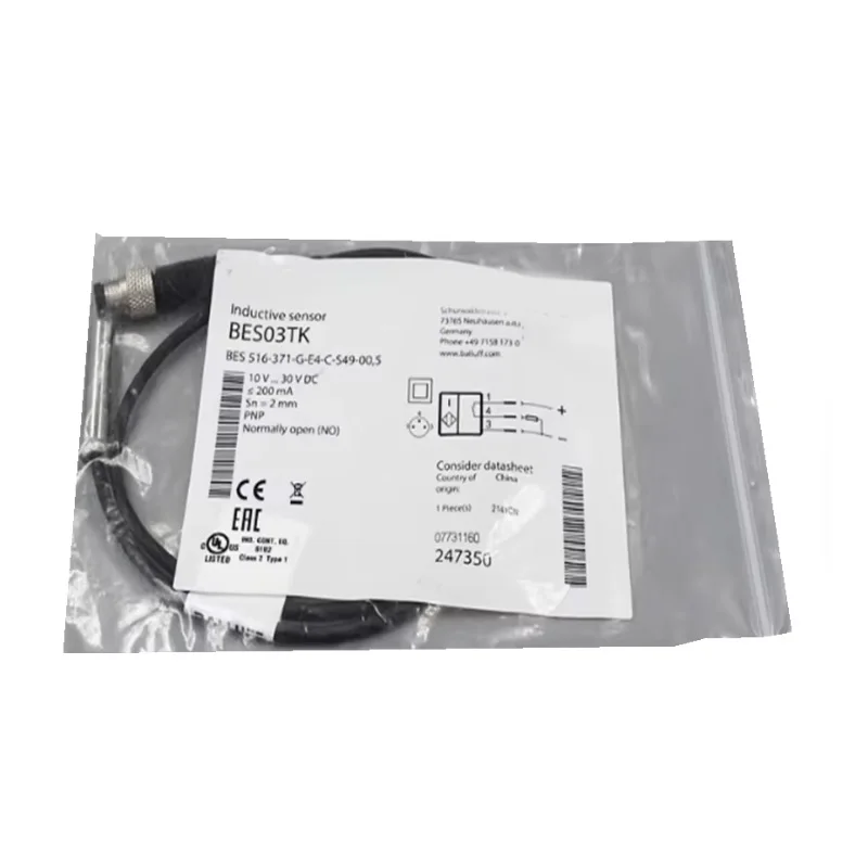 

BES03TK New original proximity switch BES 516-371-G-E4-C-S49-00,5 Inductive sensor BES 516-371-G-E4-C-S49-00,5 in stock