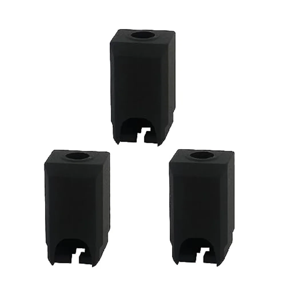 3-Pack High-Performance Silicone Socks For Bambu Lab X1 X1C P1P Hot End Covers Enhancing Heating Efficiency 3D-Printer Part