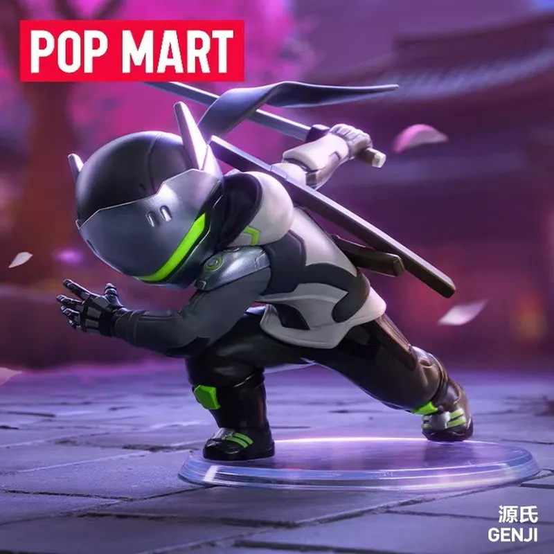 POP MART オーバーウォッチ ゲンジ コレクタブルフィギュア ブラインド