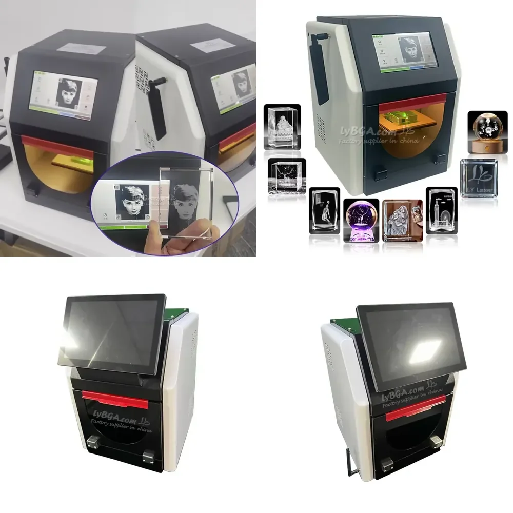 2026 Portable 2D 3D Internal Engraving Machine for Glass Enclosed Inner Marking Device Green Light 532nm for