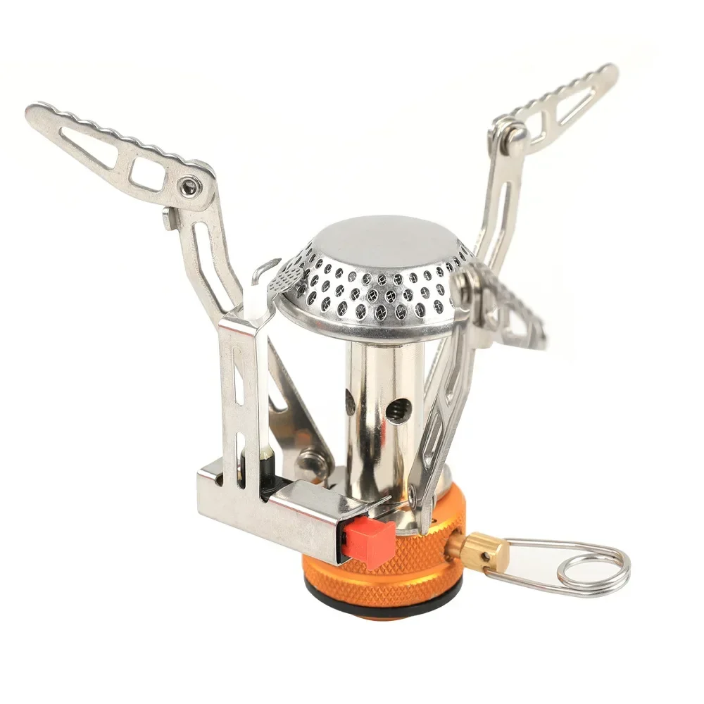 3500W Camping Portable Gas Stove Fold Removable High Power Stove Multi Fuel Adjustable Energy-saving Stove Cooker Picnic Tools