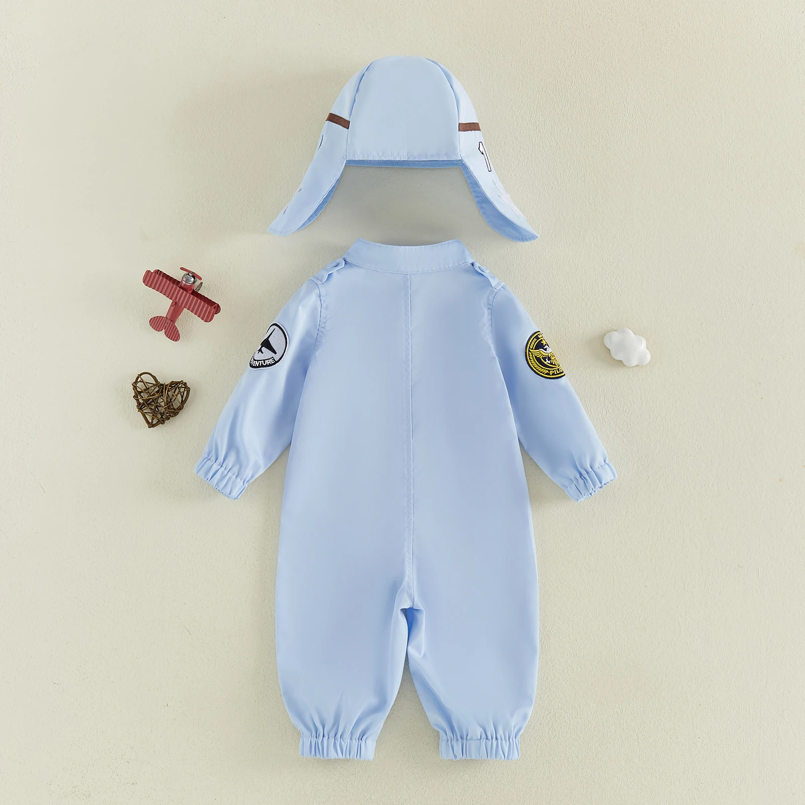 Kostum Pilot Bayi Laki-laki Ba - Baby Clothes ulasan dan harga