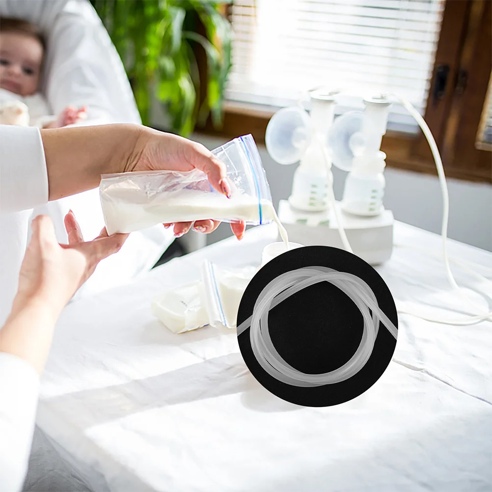 2 قطعة خرطوم مضخة الثدي سيليكون استبدال أنابيب لينة مرنة عالمية متوافقة أجزاء مضخة الثدي الكهربائية الملحقات #1