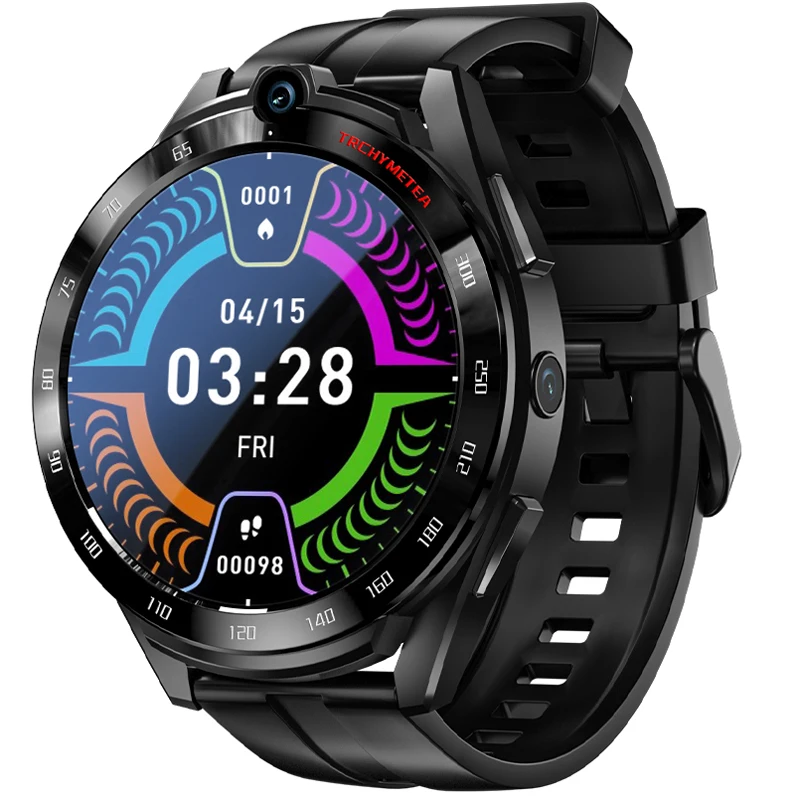 Super September LOKMAT APPLLP 4 PRO Smart Watch 6G 128G GPS Wifi Dual Camera Full Round Touch Watch Smartwatches for iphone