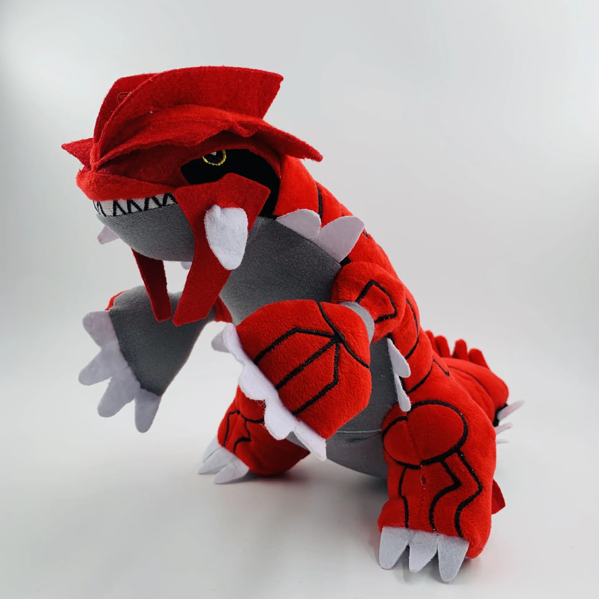 

27 см плюшевые игрушки Pokemon Groudon, милые Peluche, мягкая кукла, карманные игрушки-монстры, подарки для детей, день рождения, Рождество