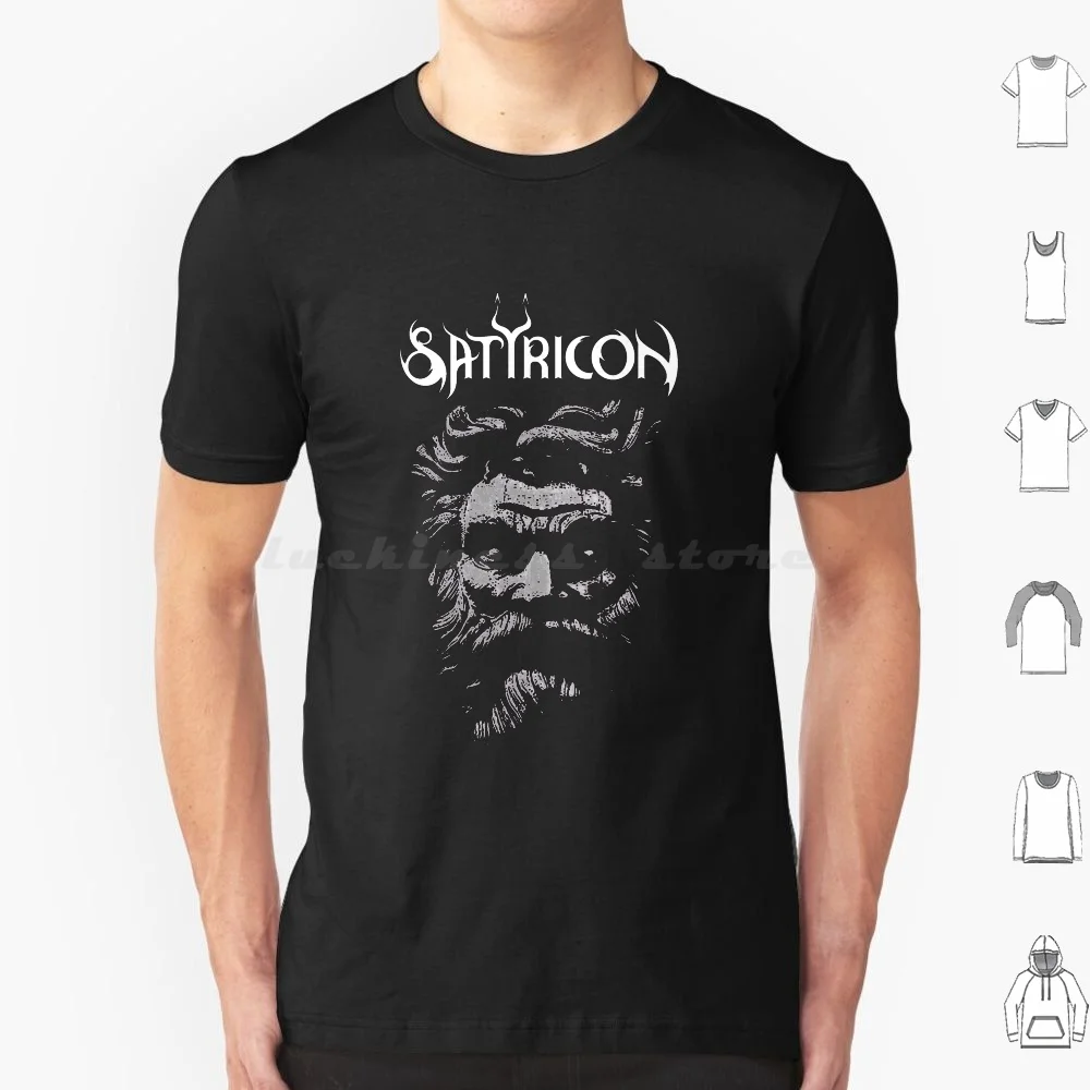 Satyricon Essential T Shirt 6xl Cotton Cool Tee Black Metal Death Metal Thrash Metal Dark Funeral Heavy Metal Dimmu Borgir