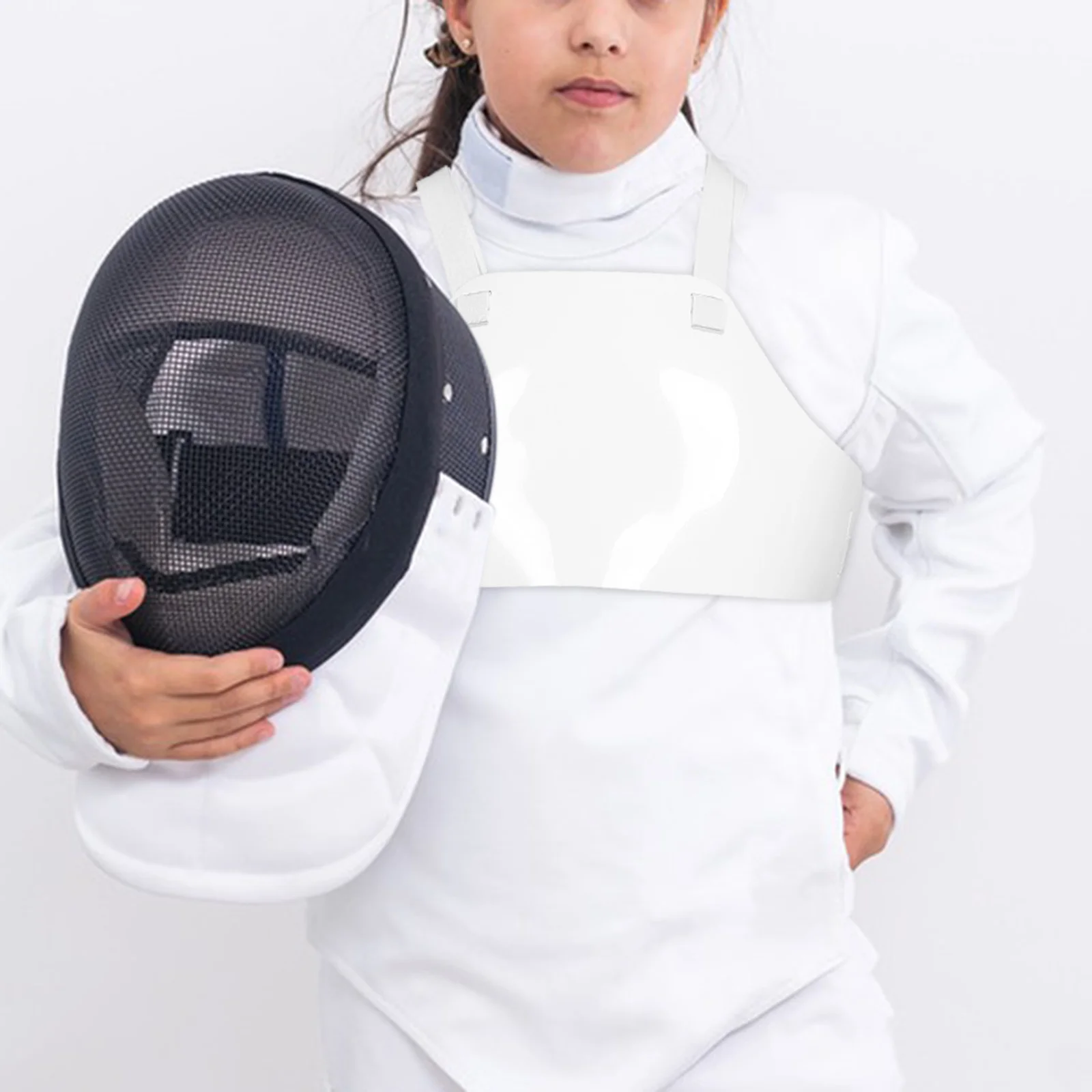 

Portable Fencing Chest Protector Durable Lightweight Comfortable Sports Gear Professional Chest Protector