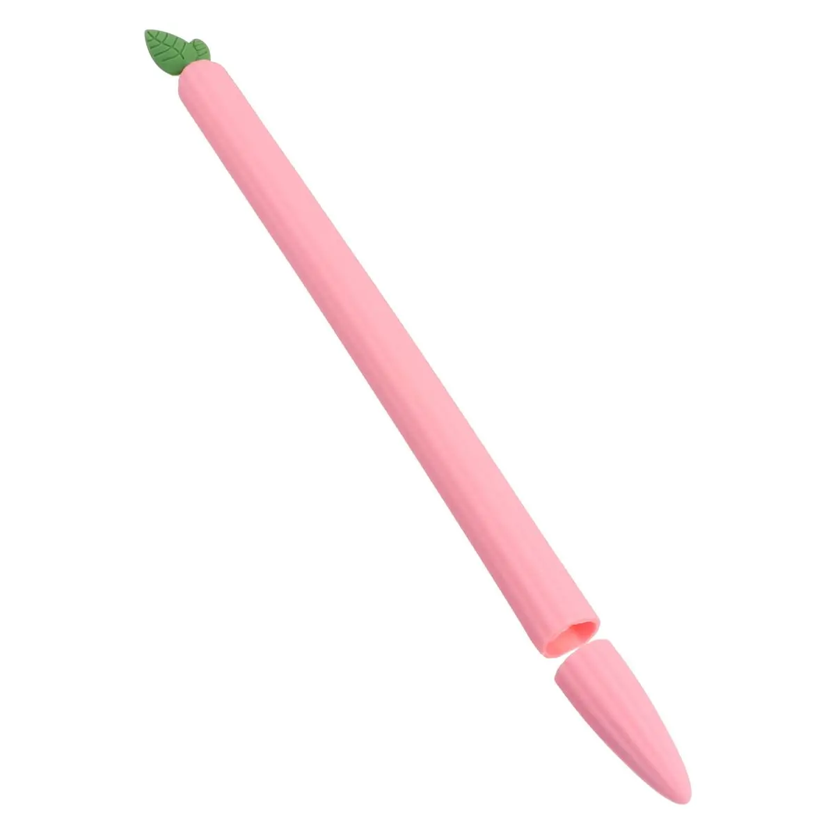 

Silicone Stylus Cover Carrot Shaped Protective Case Touch Pen Non Slip Grip Compatible Stylus Cover Pencil Cap
