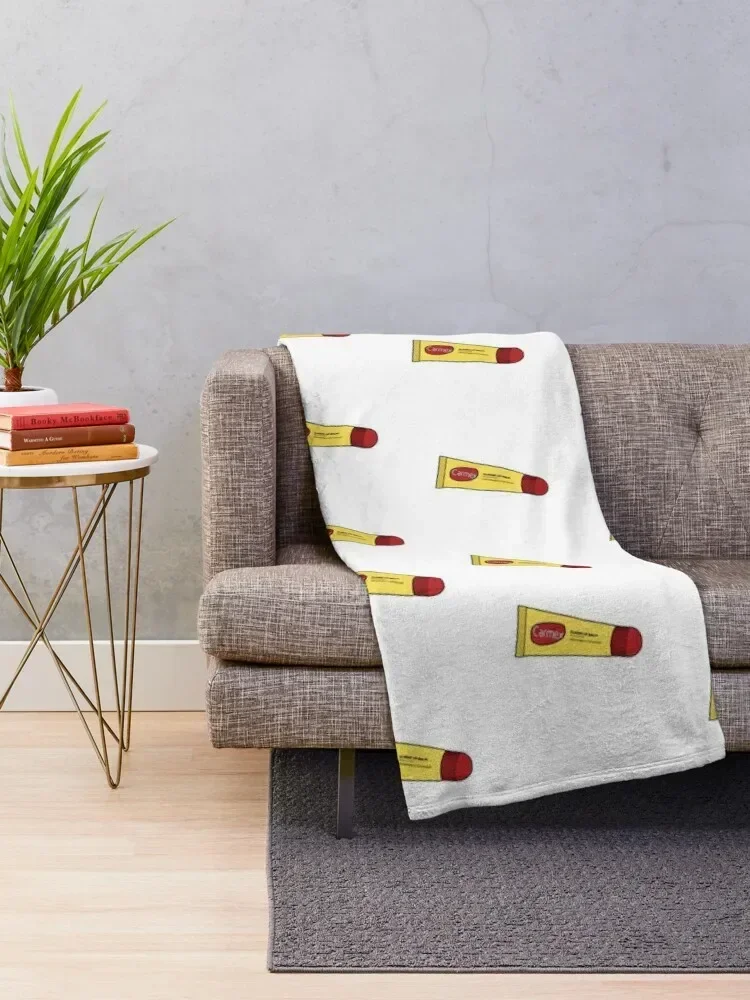 Carmex Lip Balm Throw Blanket Comforter Custom warm for winter wednesday Blankets