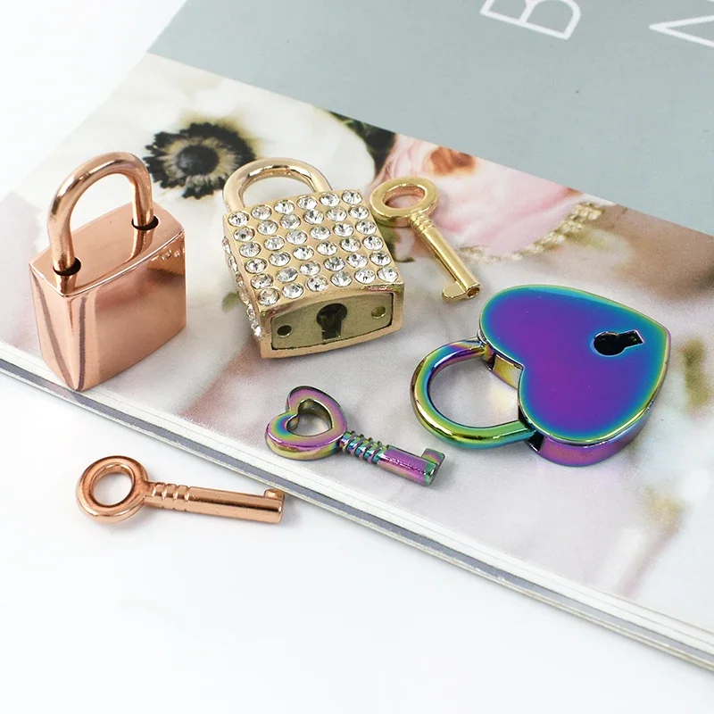 1-5Sets Deepeel Metal Lock Buckle for Handbag Purse Turn Twist Clasp Wallet Closure Snap Locks Decoration Hardware Accessories