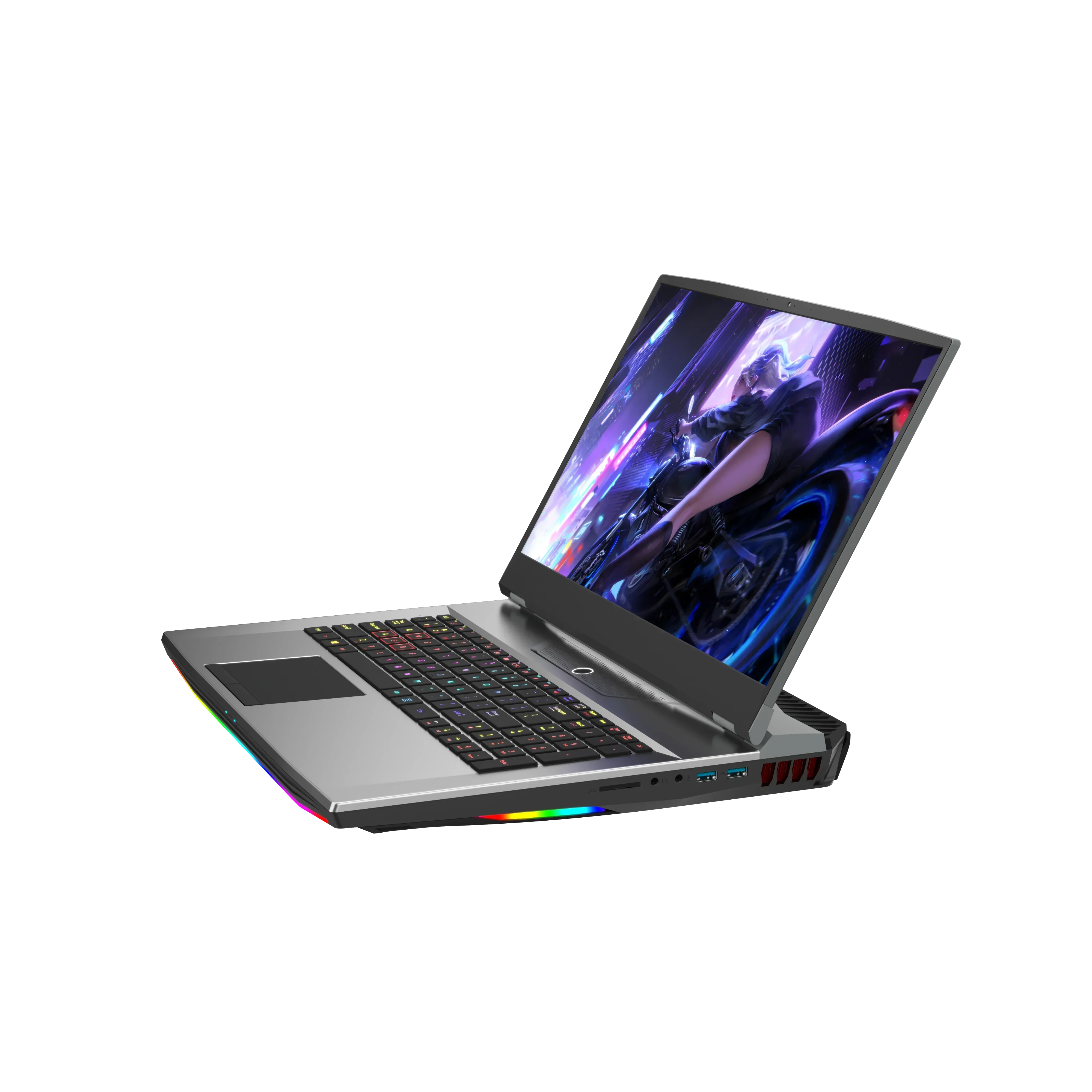 Ordinateur portable de jeu avec déverrouillage par empreinte digitale, meilleure vente, ordinateur portable 17.3 pouces, Core i7, P1, 10, Core i9, Business Gamer