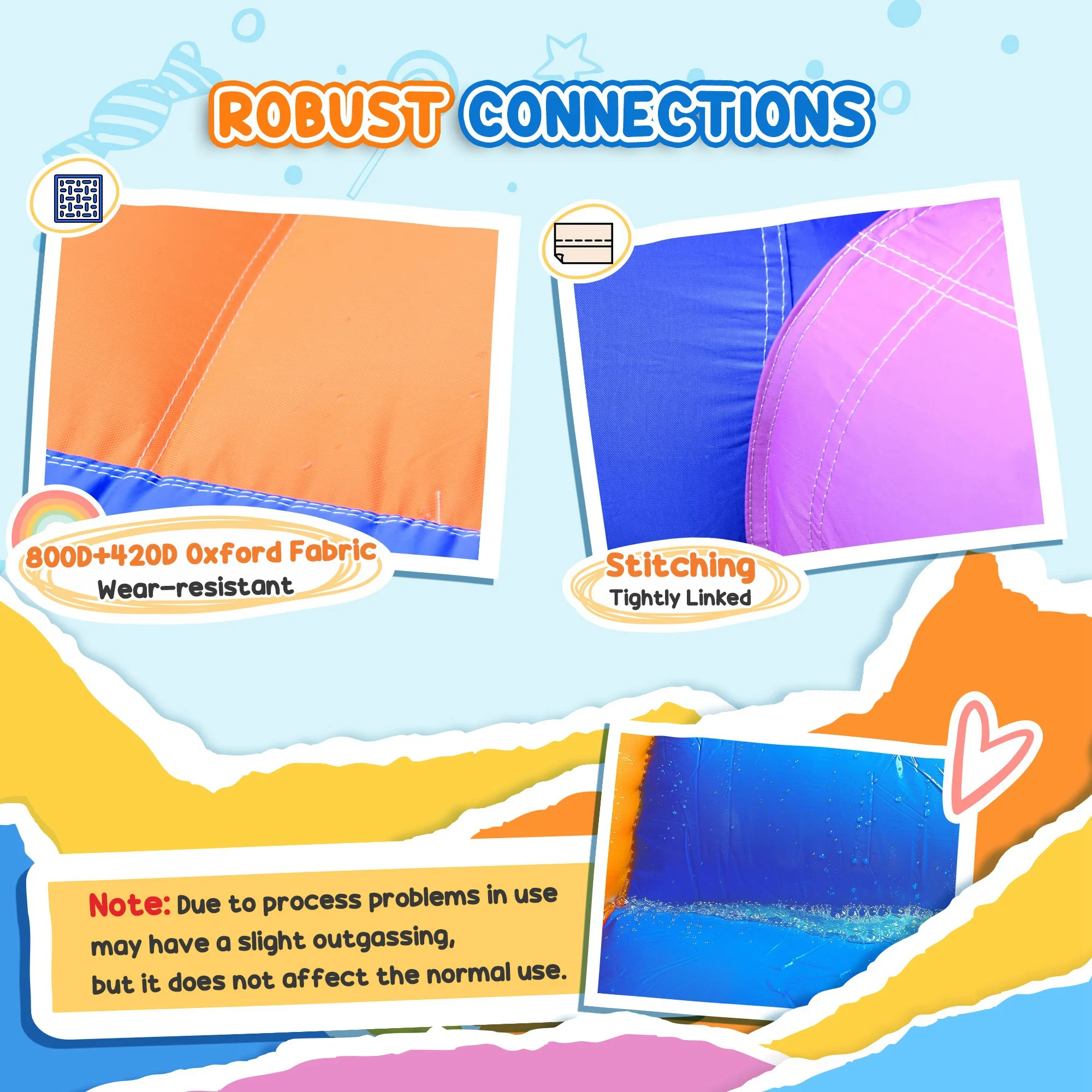 With a Great Layout and Fun Design, Our Outsunny Inflatable Bounce House Will Be the Talk of All the Kids in the Neighborhood! W