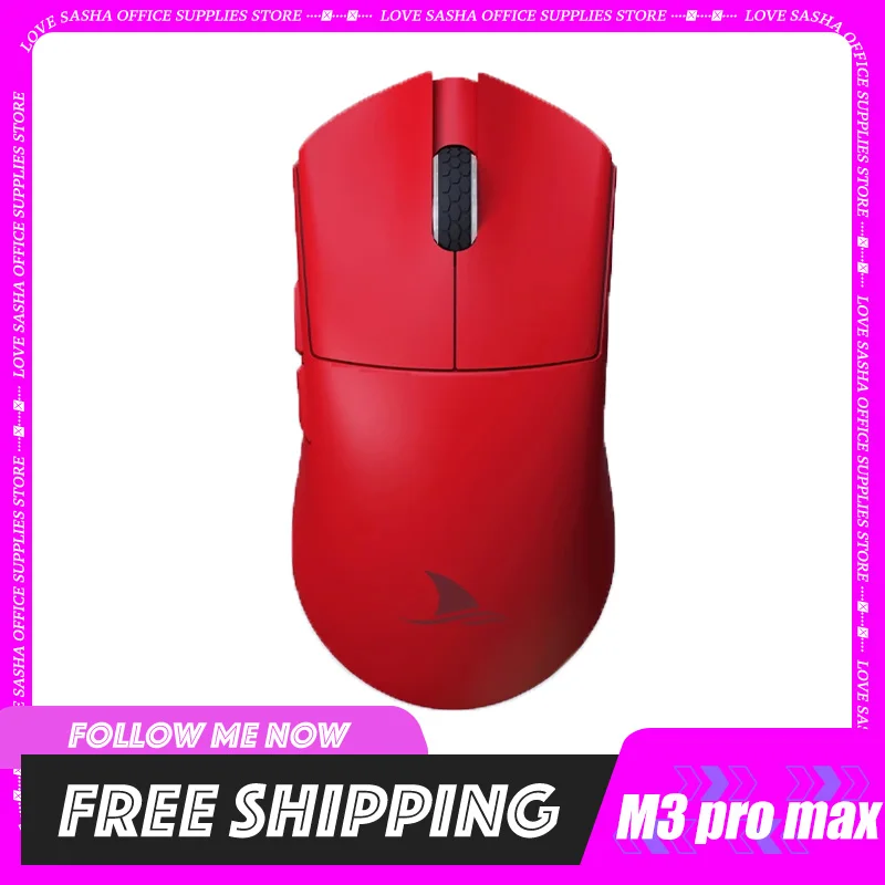 Darmoshark Gaming Mouse M3 PRO MAX 8K Wireless Bluetooth Computer Mice 30K DPI PAM3950 Nordic 52840 Game Mouse For Laptop PC