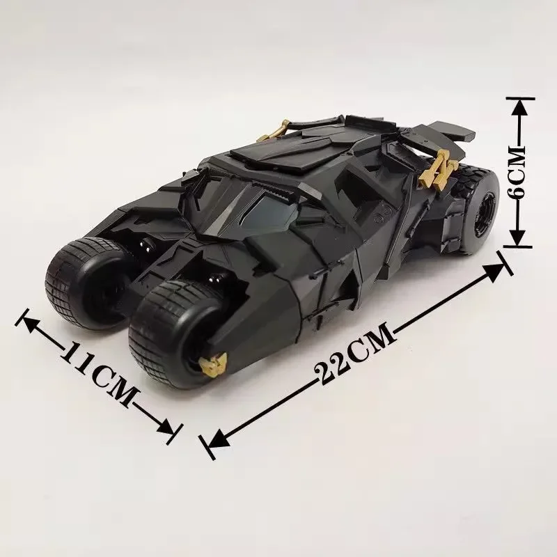 Figura de ação Batmobile PVC, modelo colecionável, Batmobile, Bat Bruce, Waynemobile, presente do brinquedo, em estoque