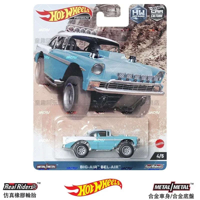 Original Mattel Hot Wheels 1/64 Premium Car Culture HW Off Road Toyota Land 4Runner Set Vehicle Model Toys for Collector Gift