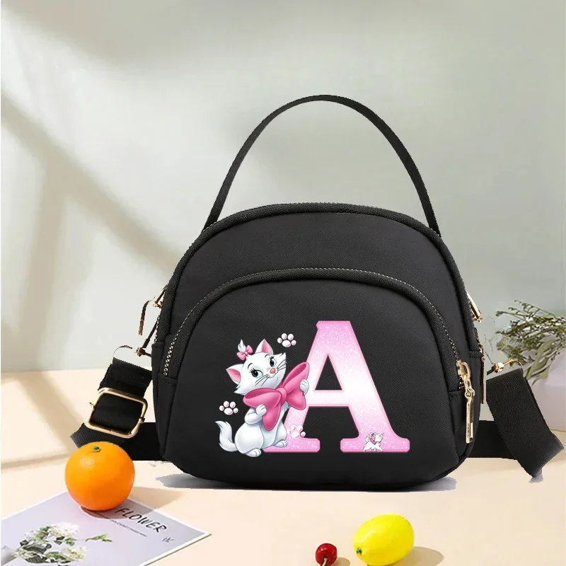 The Aristocats Marie Cat Women Crossbody Zipper Mobile Phone Shoulder Bag Female Handbag Small Bag Lady Purse Fashion Gift