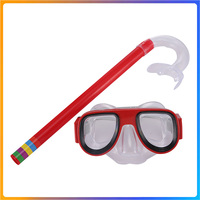 Kids Diving Goggle Mask Breathing Tube Shockproof Anti-fog Durable Underwater Swimming Glasses Band Snorkeling Accessories Set
