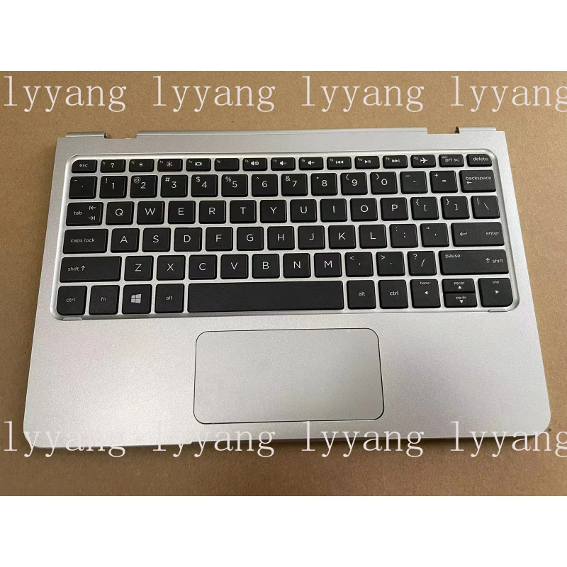 

f FOR HP X2 210 G2 TPN-Q180 C Case Shell Silver with US Keyboard 860891-001