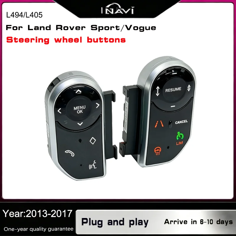 

For Range Rover Sport L494 /Vogue L405/LR5 Steering Wheel Touch Button Original Car Style Multimedia Player Interface