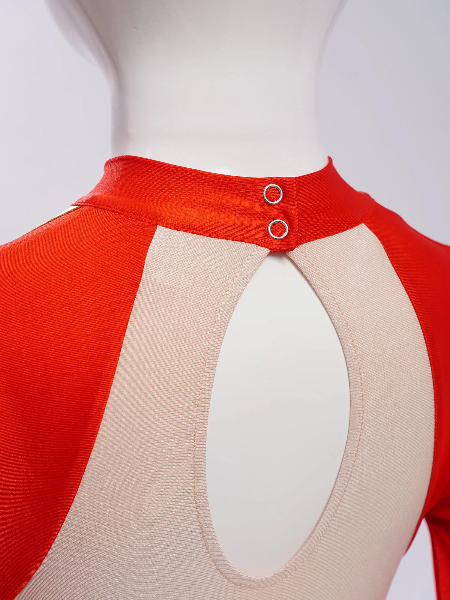 Bambini Ragazze Cheerleader Tute Cheerleader Uniforme Manica lunga Lettere Cheers Abiti da ballo Balletto Gtmnastics Dancewear