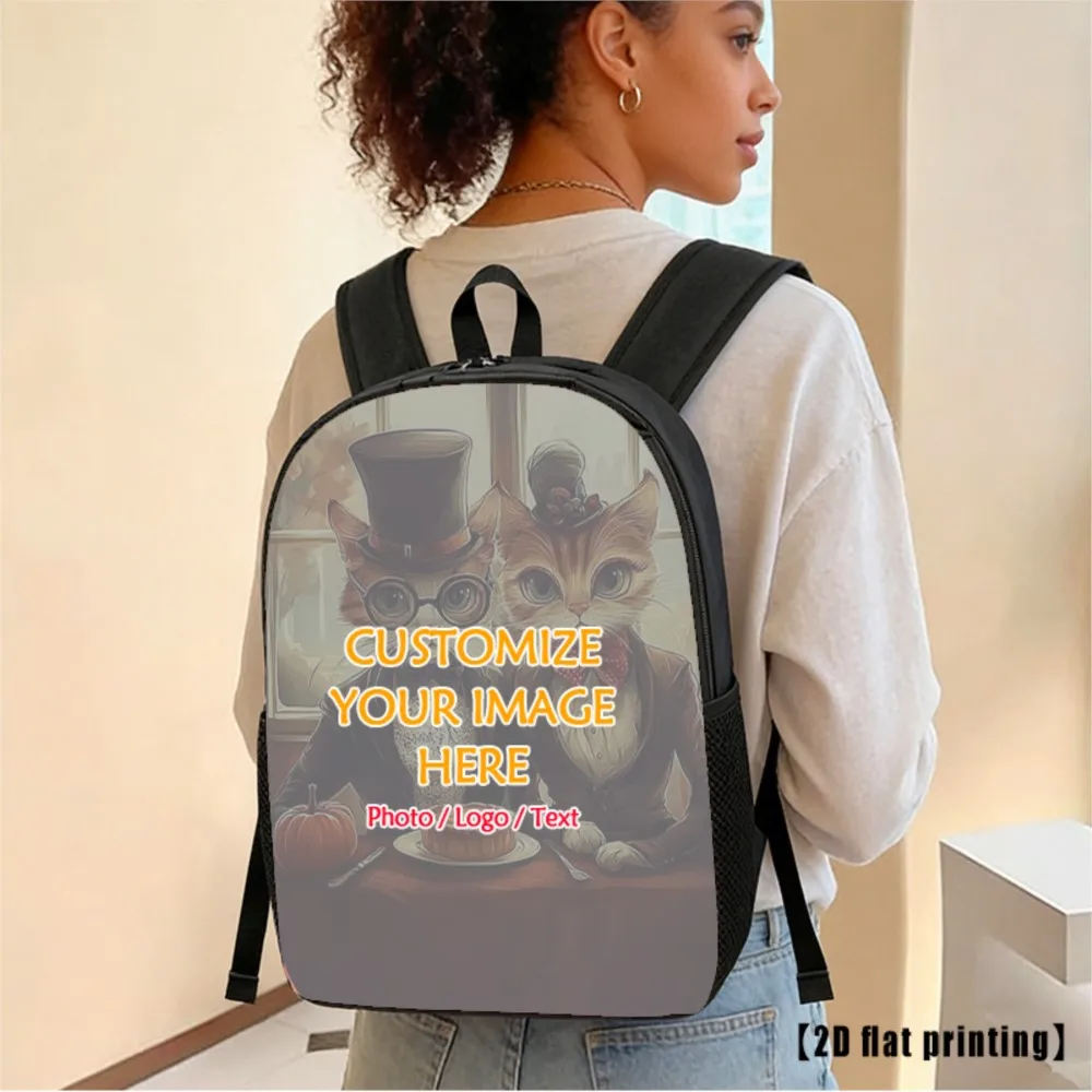 A Customizable Multi-functional Backpack,Custom Photo Schoolbag,Suitable for Daily Commuting,Perfect for Both Outings and Travel