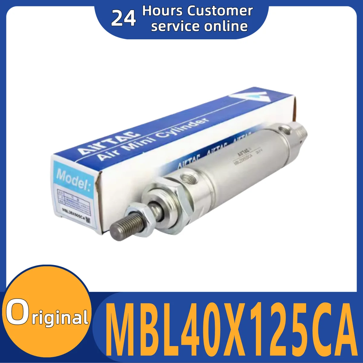 

CHKJ Brand new original aluminum alloy mini cylinder MBL40X125CA MBL40X150CA MBL40X175CA MBL40X200CA