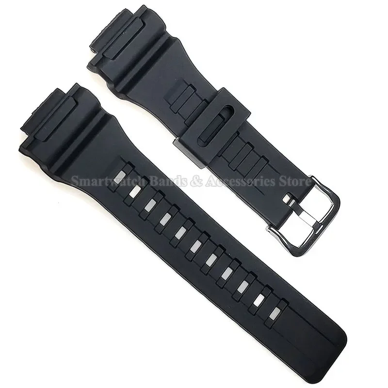 Silicone Watch Strap for Casio AQ-S810W 800W SGW-300H AE1000W AEQ110W W800H W216H W735H Waterproof Rubber Bracelet Accessories