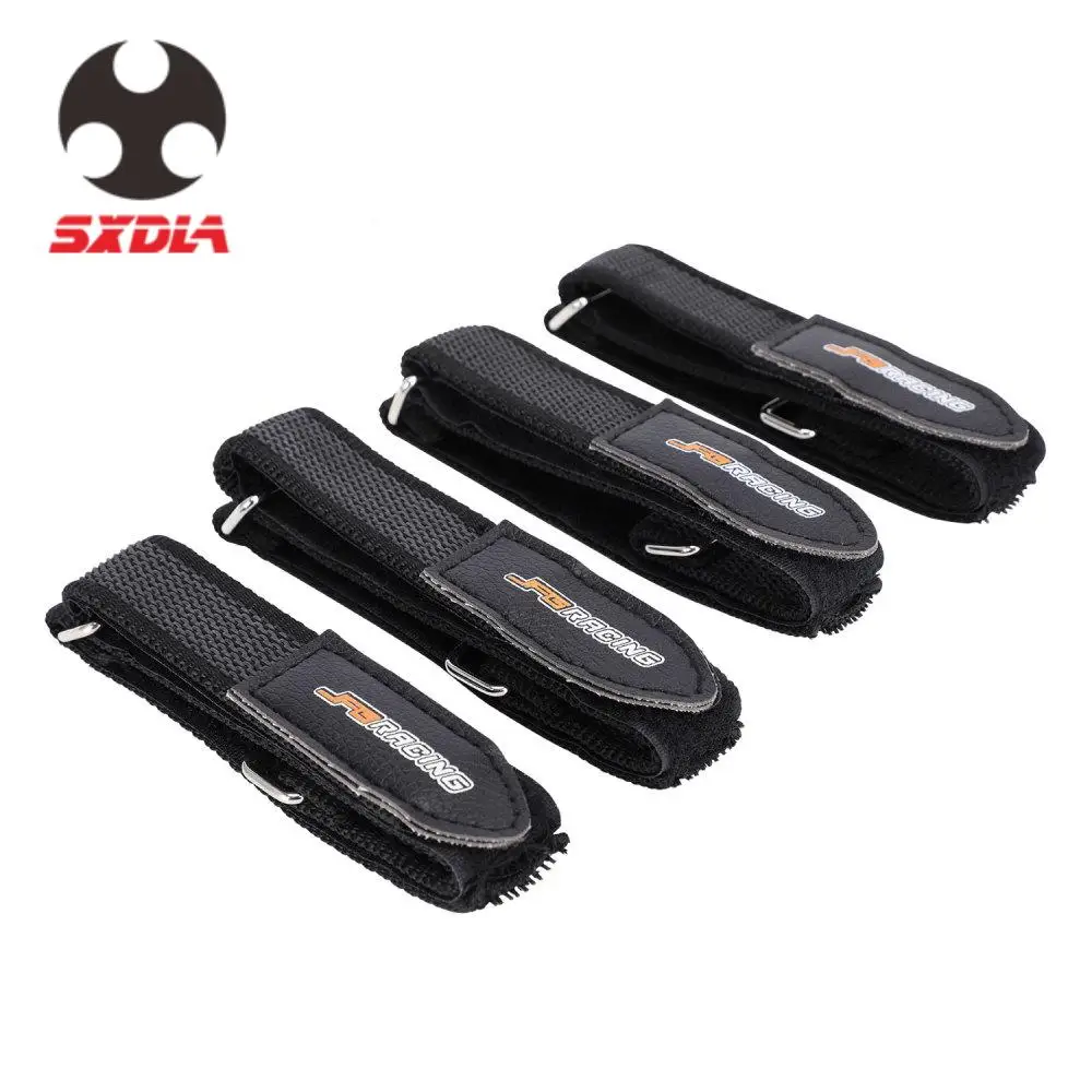 

4 Pack Rubbr Strap Non-Slip Adjustable Mounting For ATV UTV RV SUV Truck Trailer Gun Type Cart Hunting Bike Snowmobiling