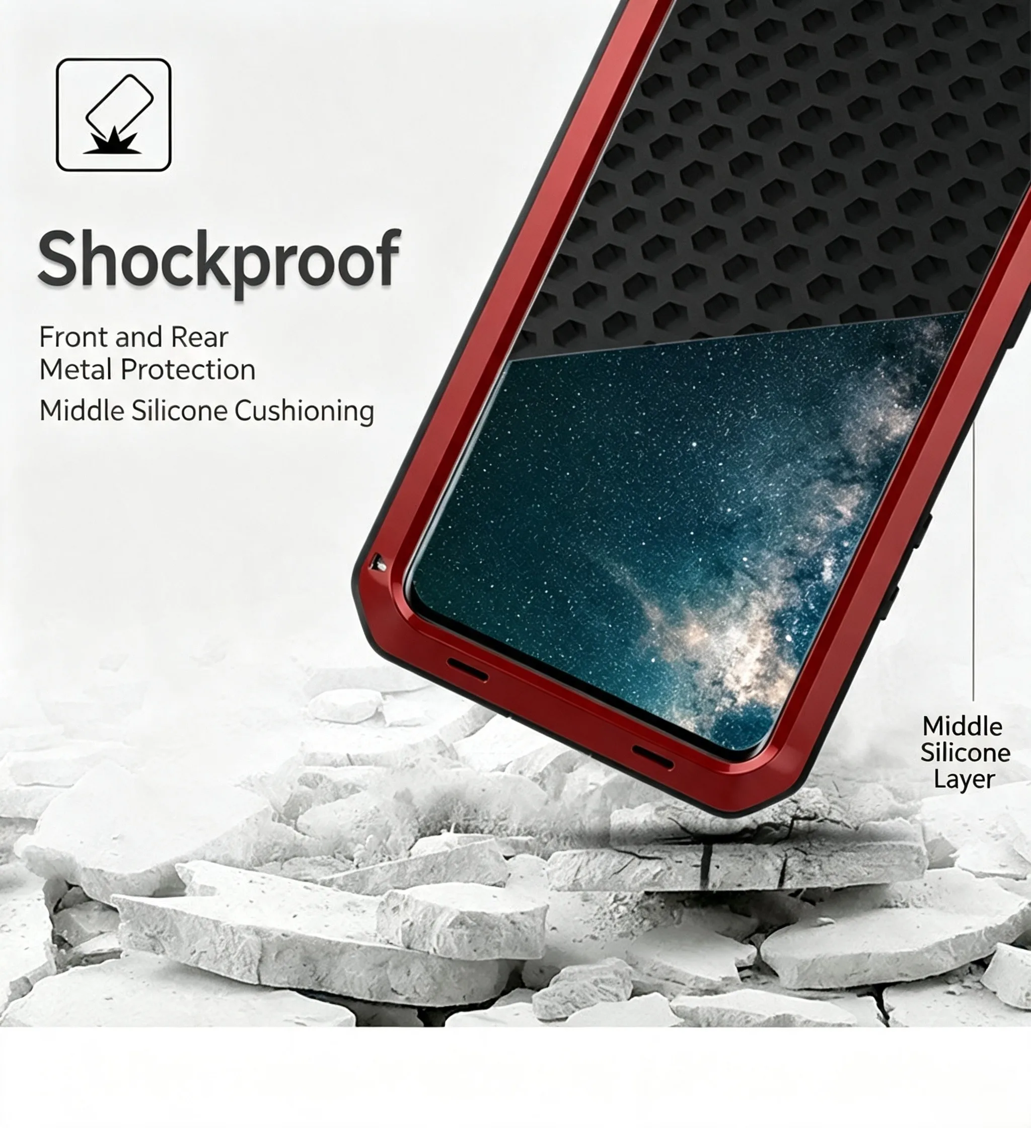 Чехол IP54 для Samsung S26 S25 – обзор и цена Heavy Duty 360 Full Body Protective Case